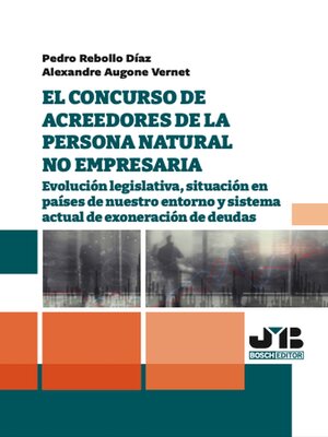 cover image of El concurso de acreedores de la persona natural no empresaria